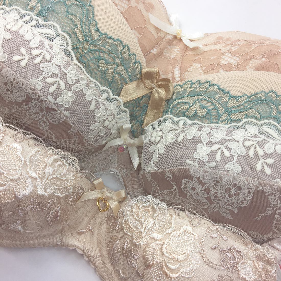 Little women lingerie - lace small cup bridal collection