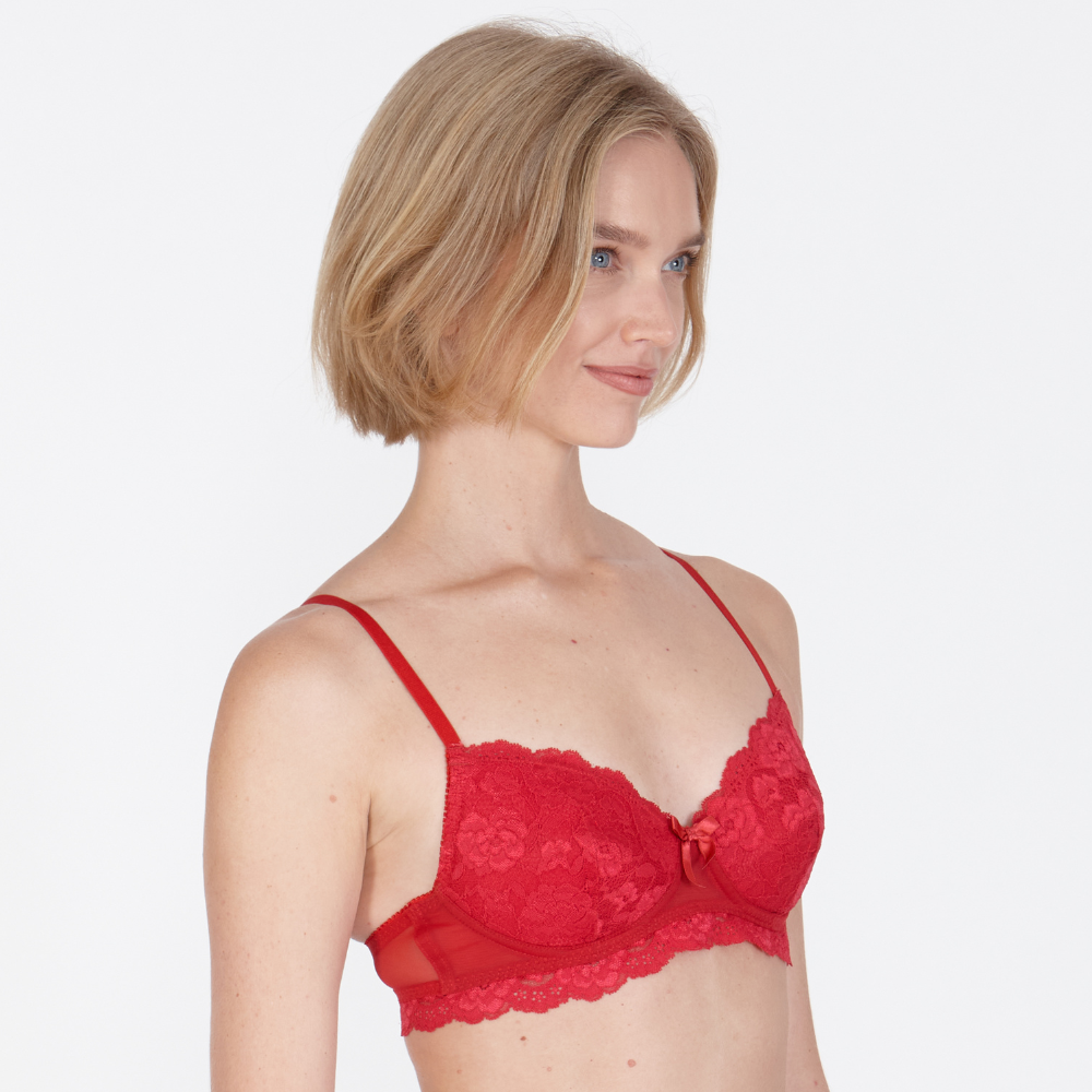 Little Women Cherry You Non-Wired Medium Removable Padding Bra