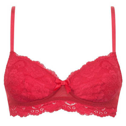 Little Women Cherry You Non-Wired Medium Removable Padding Bra