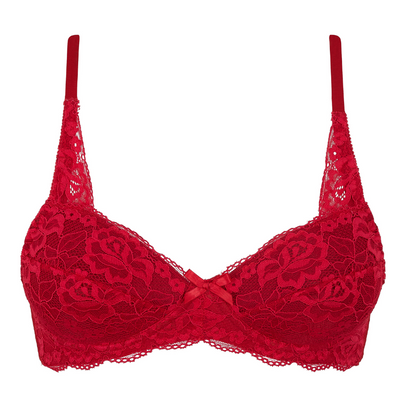 LittleWomen Scarlett High Apex Non-Wired Medium Removable Padded Bra
