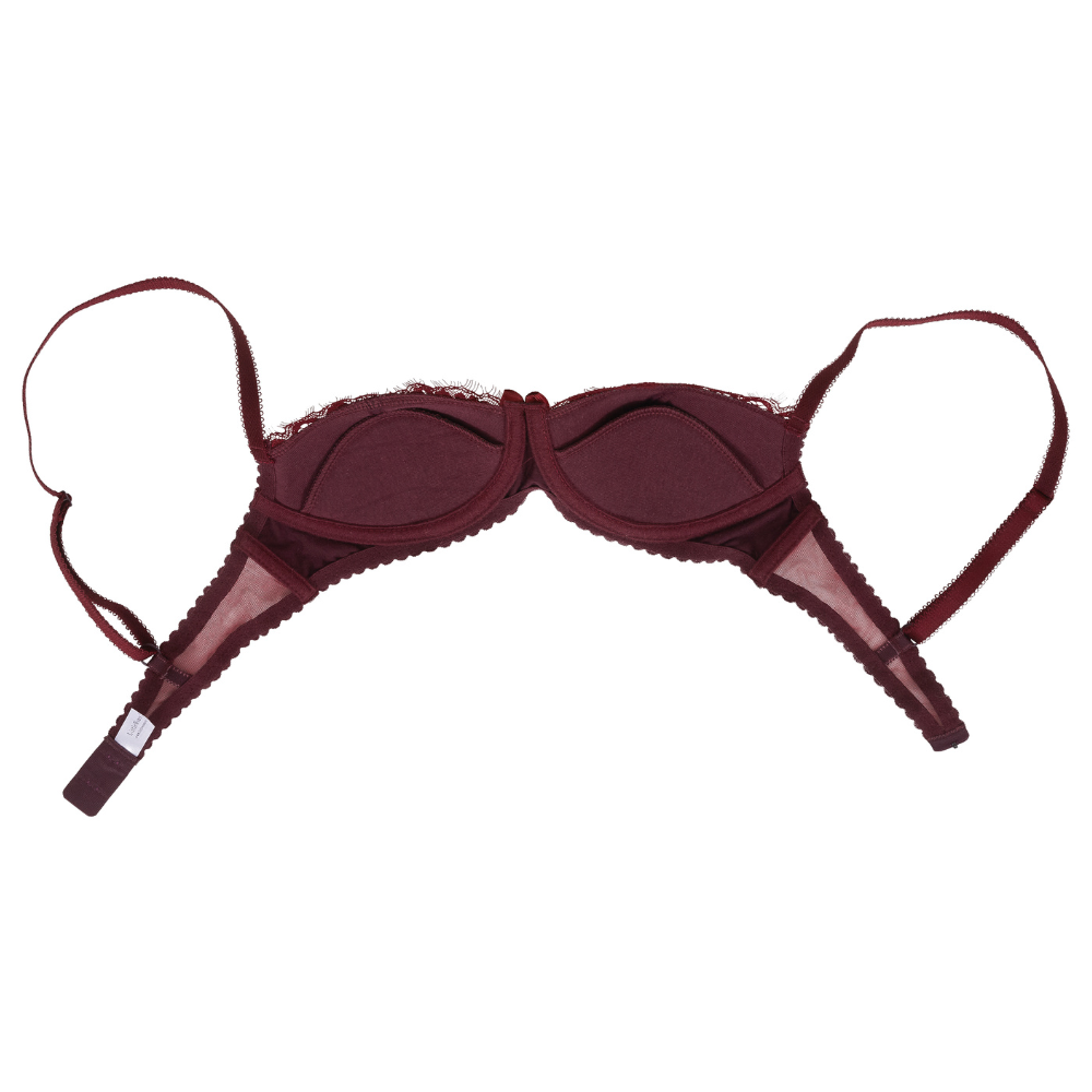 little-women-burgundy-beauty-Non-Wired-Fixed-Padding-Balconette-Bra
