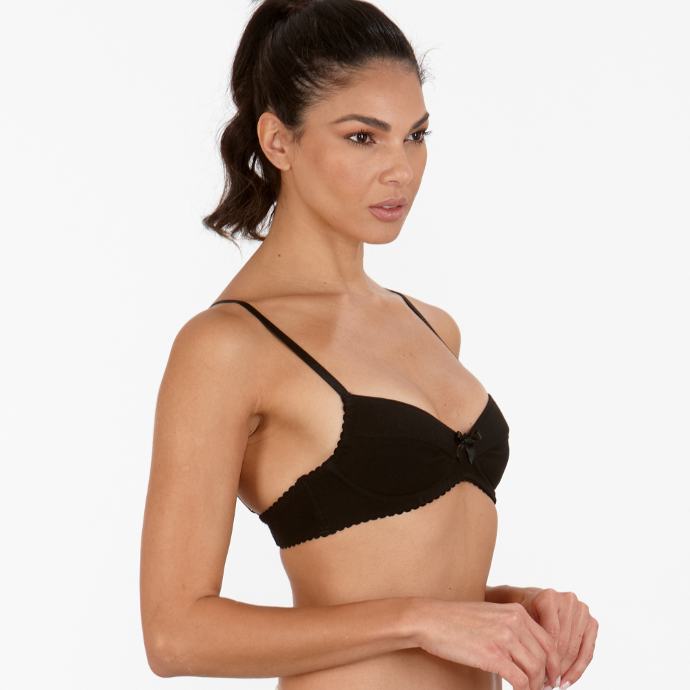 Kylie Non-Wired Bra - off-white #44627 – The Pink Boutique