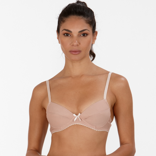 Buy Melisa Non Padded Cotton Plunge Bra - Red Online at Low Prices in India  