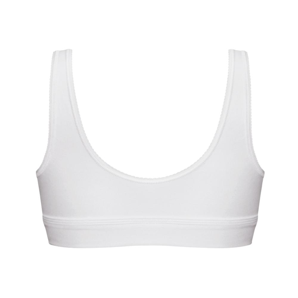 Sloggi Women's Double Comfort Top Bra Size 30 White